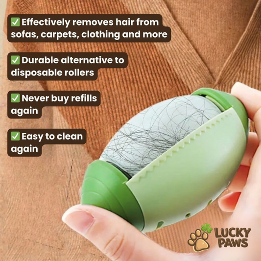 LuckyPaws® FurGone - Reusable Lint Roller for Pet Hair