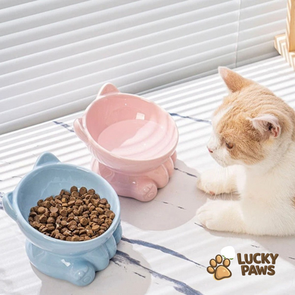 Ceramic Cat Food Bowl