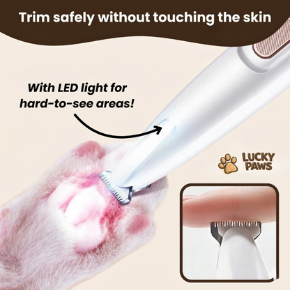 LuckyPaws® EasyPaw Pro - Professional Precision Trimmer for Pets