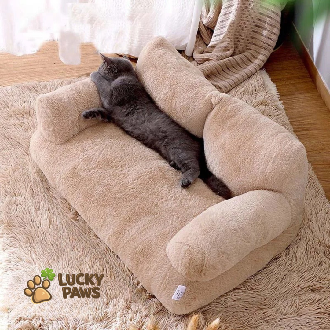 CharmPaws® Luxe Calming Sofa - For Cats & Small Dogs