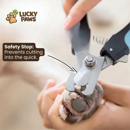 Professional Nail Clipper with Safety Stop - For Dogs & Cats