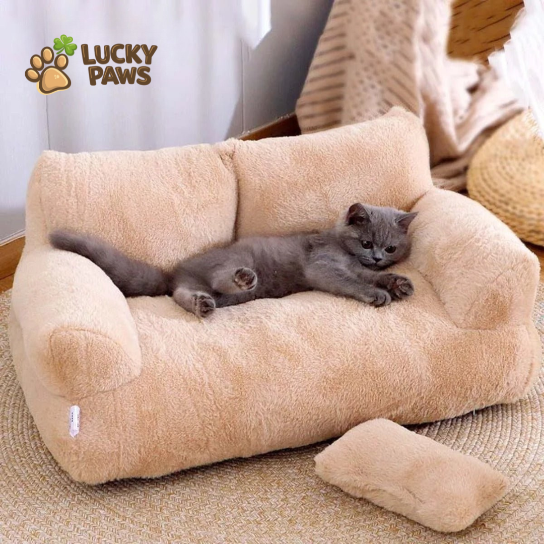CharmPaws® Luxe Calming Sofa - For Cats & Small Dogs
