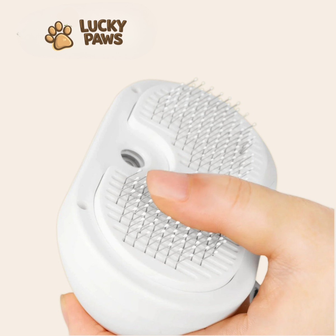 LuckyPaws® | Groomi Pro - Professional Pet Steam/Grooming Brush