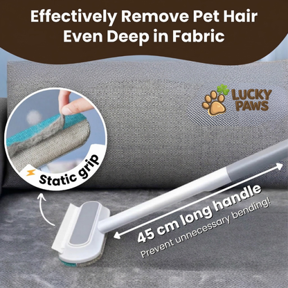 LuckyPaws® HairAway Pro - 3-in-1 Pet Hair Remover