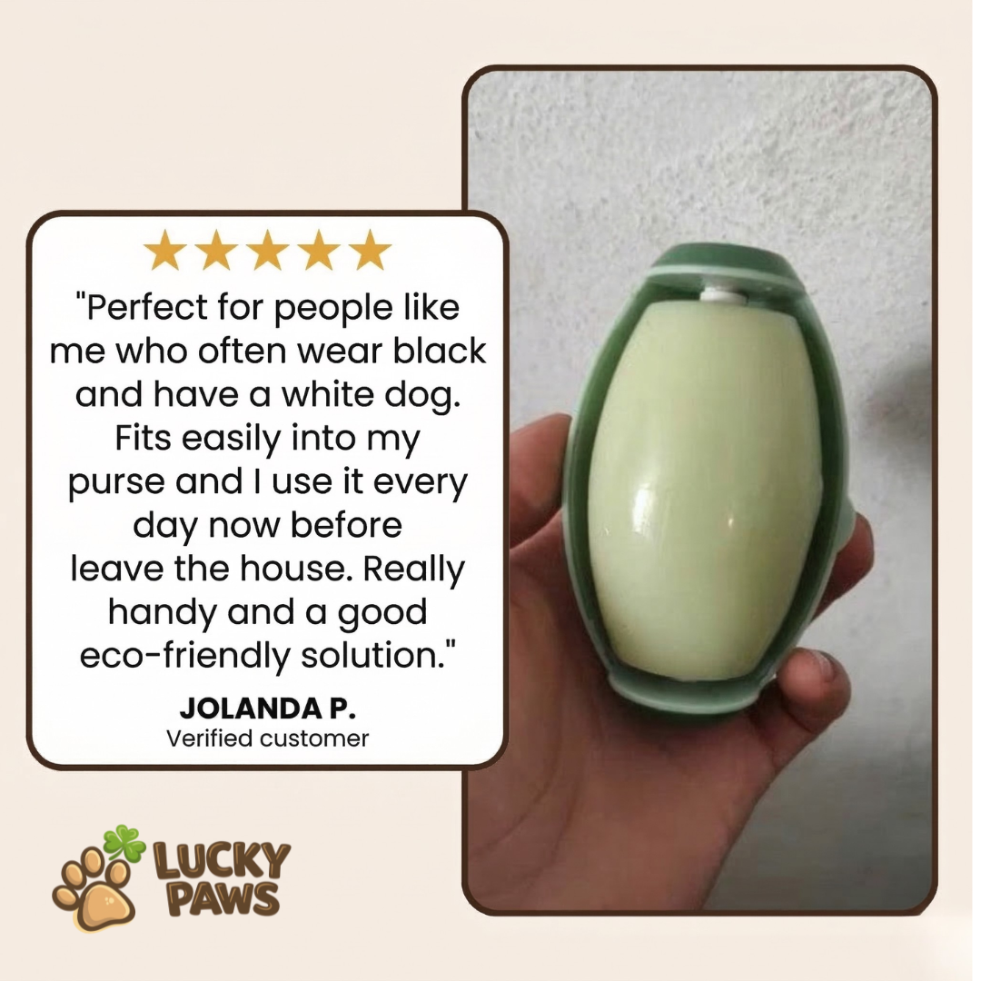 LuckyPaws® FurGone - Reusable Lint Roller for Pet Hair