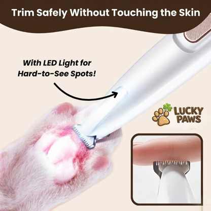 Professional Nail Clipper with Safety Stop - For Dogs & Cats