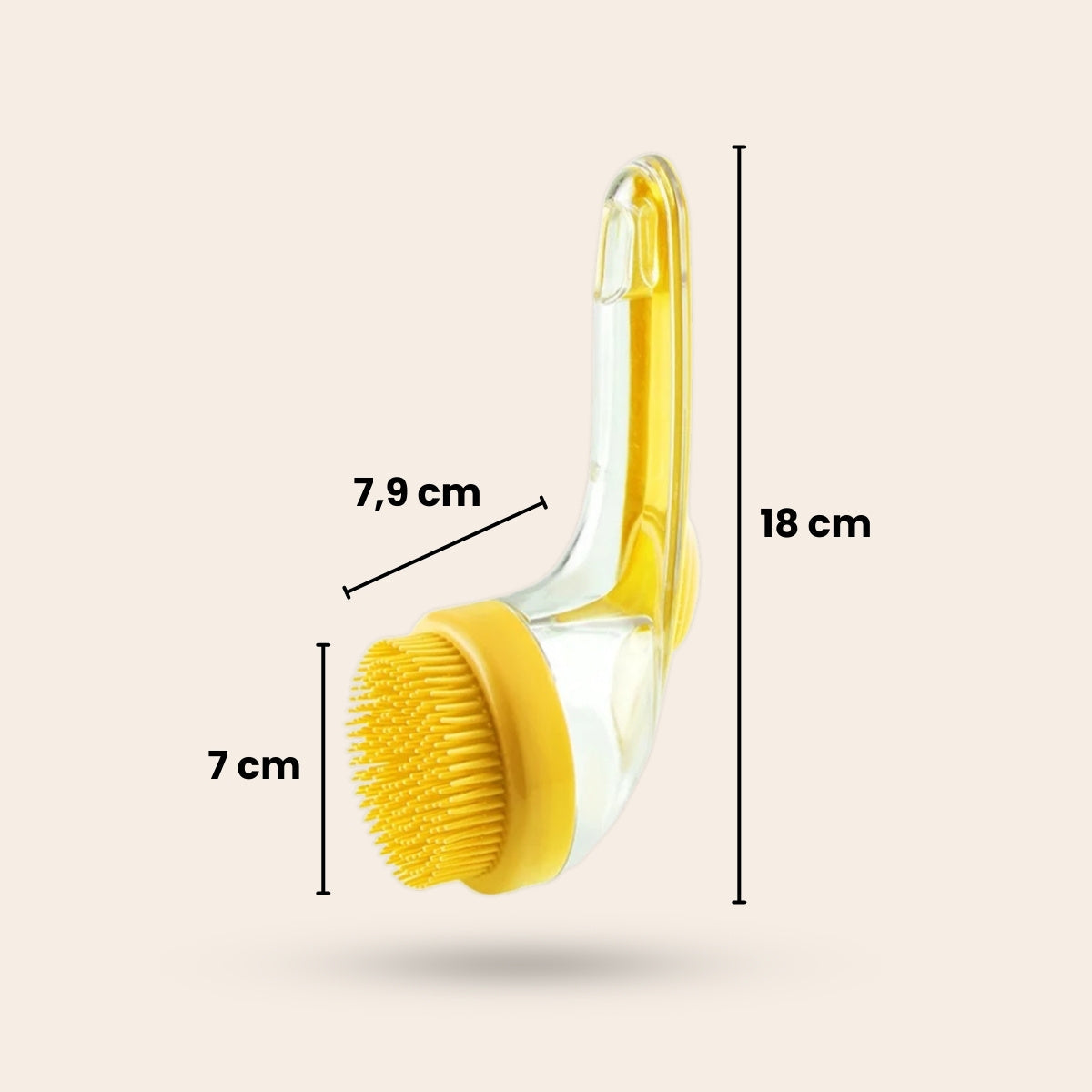 CharmPaws® SoapyBrush - 2-in-1 Shampoo & Wash Brush for Pets