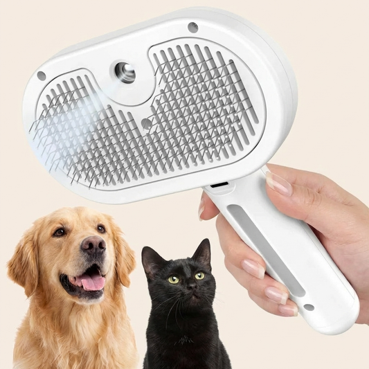 LuckyPaws® | Groomi Pro - Professional Pet Steam/Grooming Brush